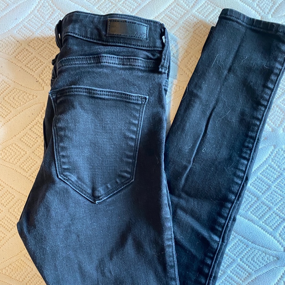 Abercrombie black jeans